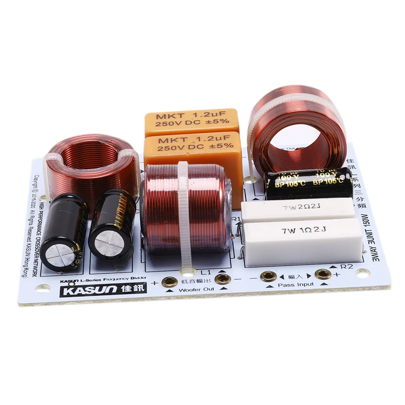 ABHU-L-380C 3Way 3 динамик(твитер+ Средний+ бас) HiFi динамик s аудио кроссовер с делителем частоты фильтры