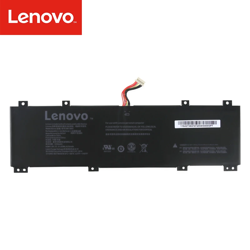 Оригинальный аккумулятор для ноутбука Lenovo IdeaPad 100S 14IBR 0813002 2ICP4/58/145 7 6 В 31 92wh