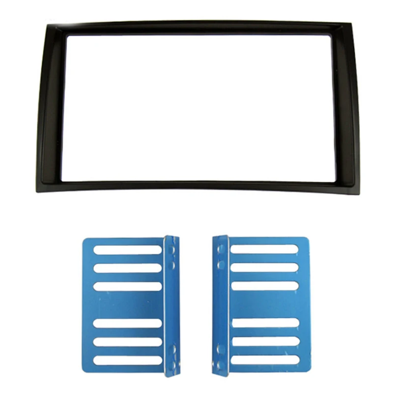 Car Dash Frame Radio Fascia for KIA Venga 2009 2DIN AutoStereo Panel kit CD Trim Installation Top Car Detector
