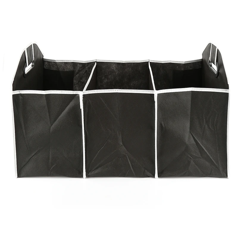 Fast Ship! Home Car Seat Organizer Trash Bin AUTO Trunk Cargo Collapsible Storage Black Folding Boxes Sundries For | Автомобили и