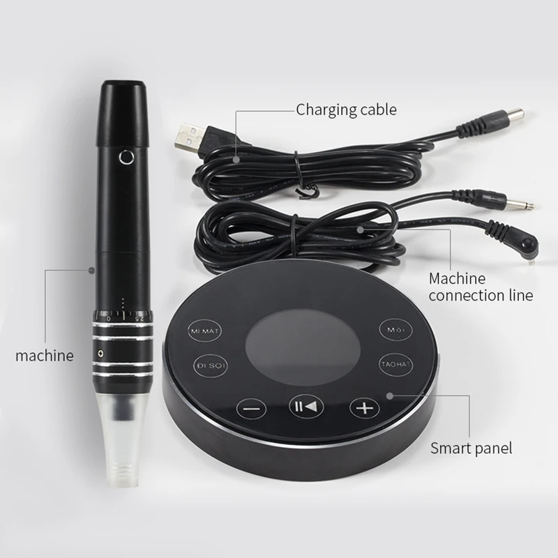 Professional Permanent Makeup Machine Tattoo Gun Eyebrow PMU Machine Pen For Up Eyebrows Eyeliner Lip Microblading Makeup Kit