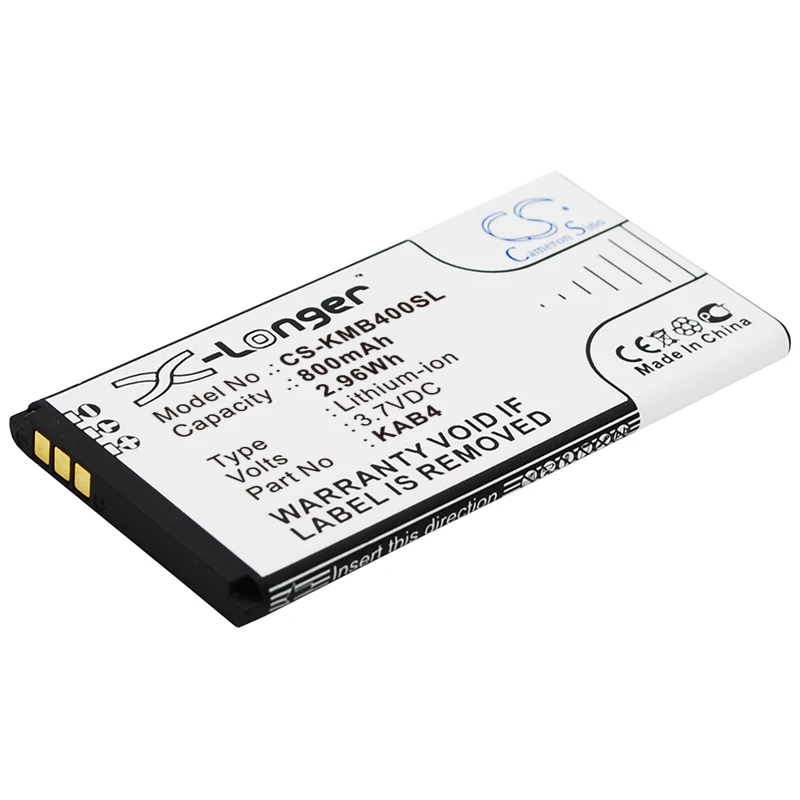 Аккумулятор Cameron Sino 800 мАч для Maxcom MM720 MM720BB KAB4 AAABA005026 KAZAM Life B4|Аккумуляторы мобильных