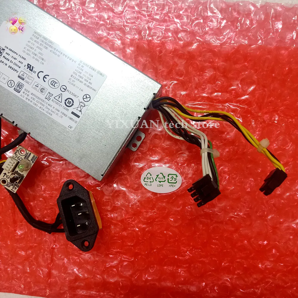 Fonte de Alimentação para Dell Optiplex Aio 3030 3048 180w Power Supply Hu180ea00 Dps180ab -14a Ac180ea D180ea-00 0r50pv 2y4d5 Hkf18023d Apd002 - Imagem 4