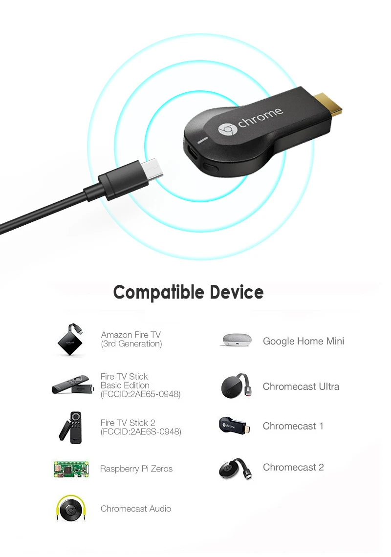 Fire tv Stick HD 480 Мбит/с Micro USB2.0 к RJ45 Ethernet адаптер 10/100 Мбит/с для нового Fire tv/Google Home/Chromecast tv Stick 2-й