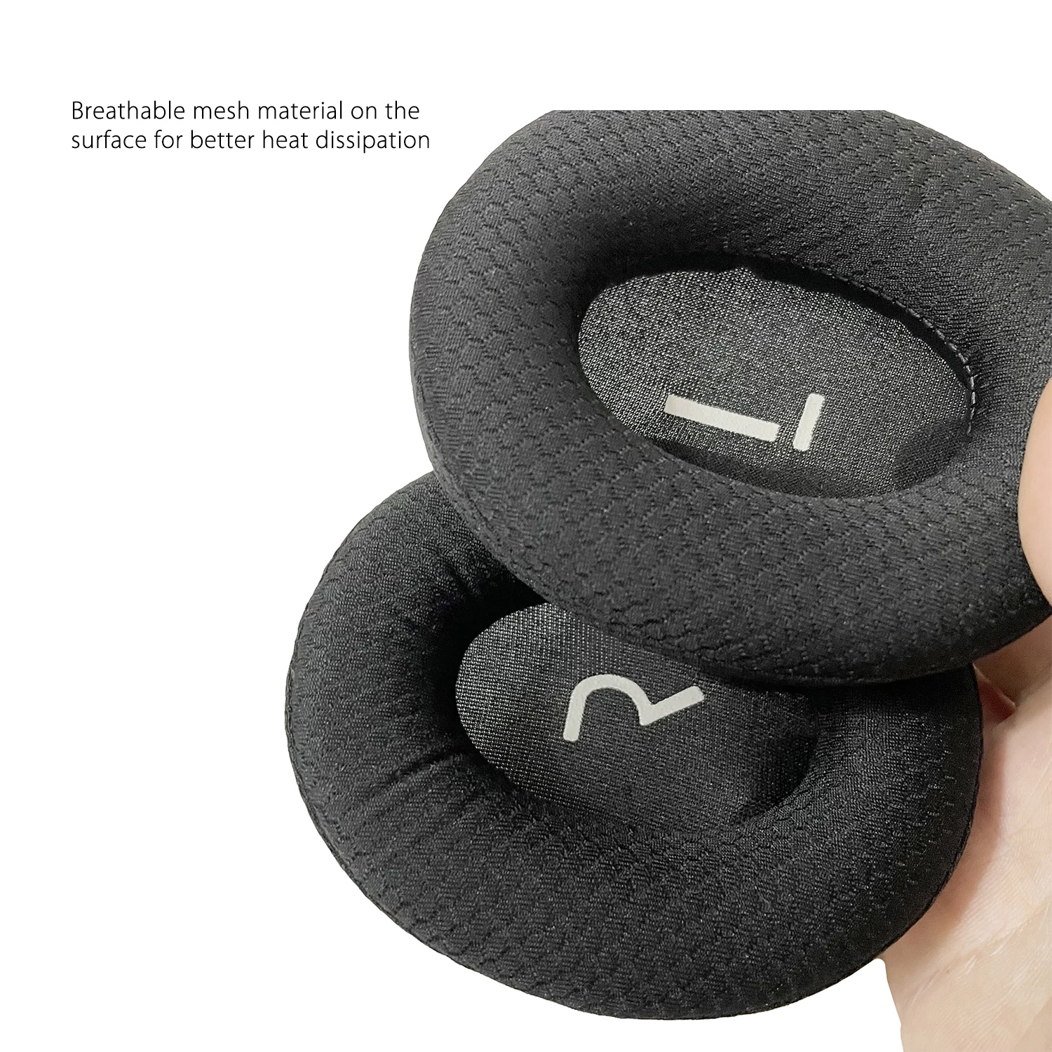 SENNHEISER HD280 HD280PRO 헤드폰 용 NULLKEAI 교체 용 이어 패드 메쉬 통기성 패브릭 이어 패드 귀마개