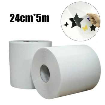 

5M/Roll Transparent Hot Transfer Paper Printing Vinyl Graphics Application Tape Super Adhesive Hotfix Paper Positioning Papers