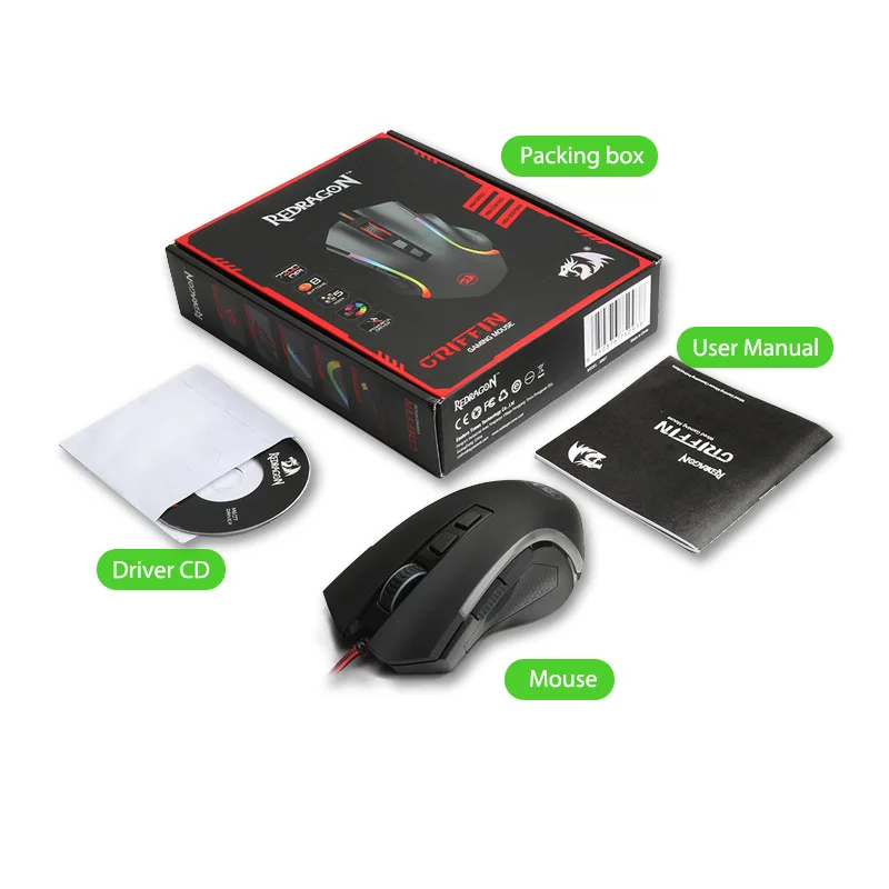 High end optical professional gaming mouse with LED backlit and ergonomics design For LOL CS 5