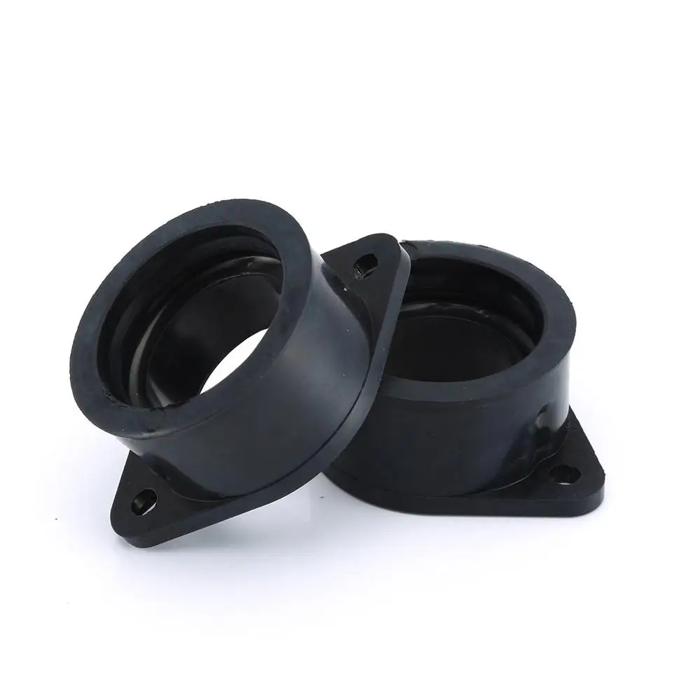 2X КАРБЮРАТОР впускной коллектор загрузки Carb изолятор для Kawasaki Kz440A Kz440B/G идеально подходит резиновый интерфейс