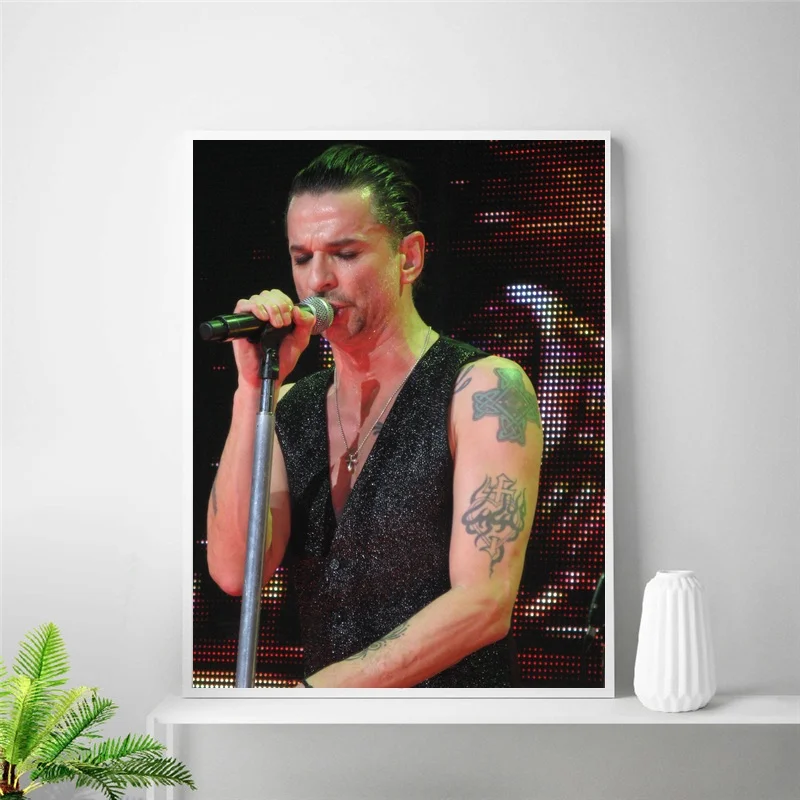 Dave Gahan плакат Искусство Шелковый декоративный комнатный плакат(без рамки