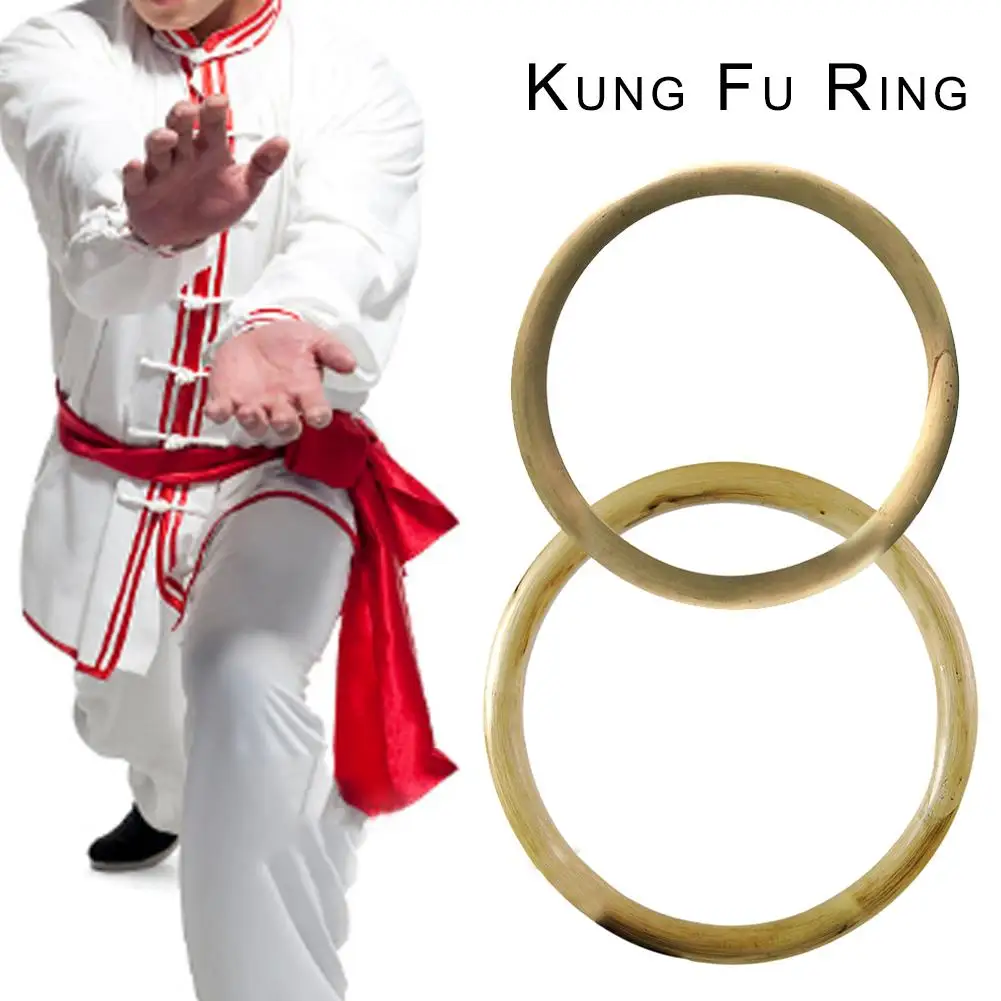 Тренировочное кольцо Wing Chun Kungfu, бамбуковое кольцо на запястье, гибкий тренировочный тренажер для боевых искусств, оборудование для утренних упражнений