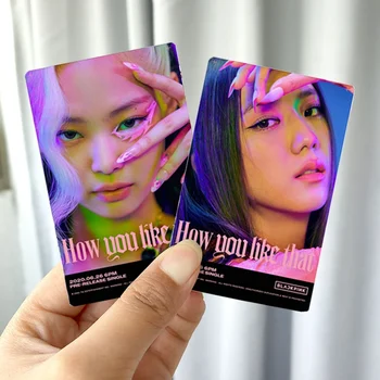 

BLACKPINK How You Like That Album Collection JENNIE LISA JISOO ROSE Korean Girl Gift Photo Poster Signature KPOP Cards