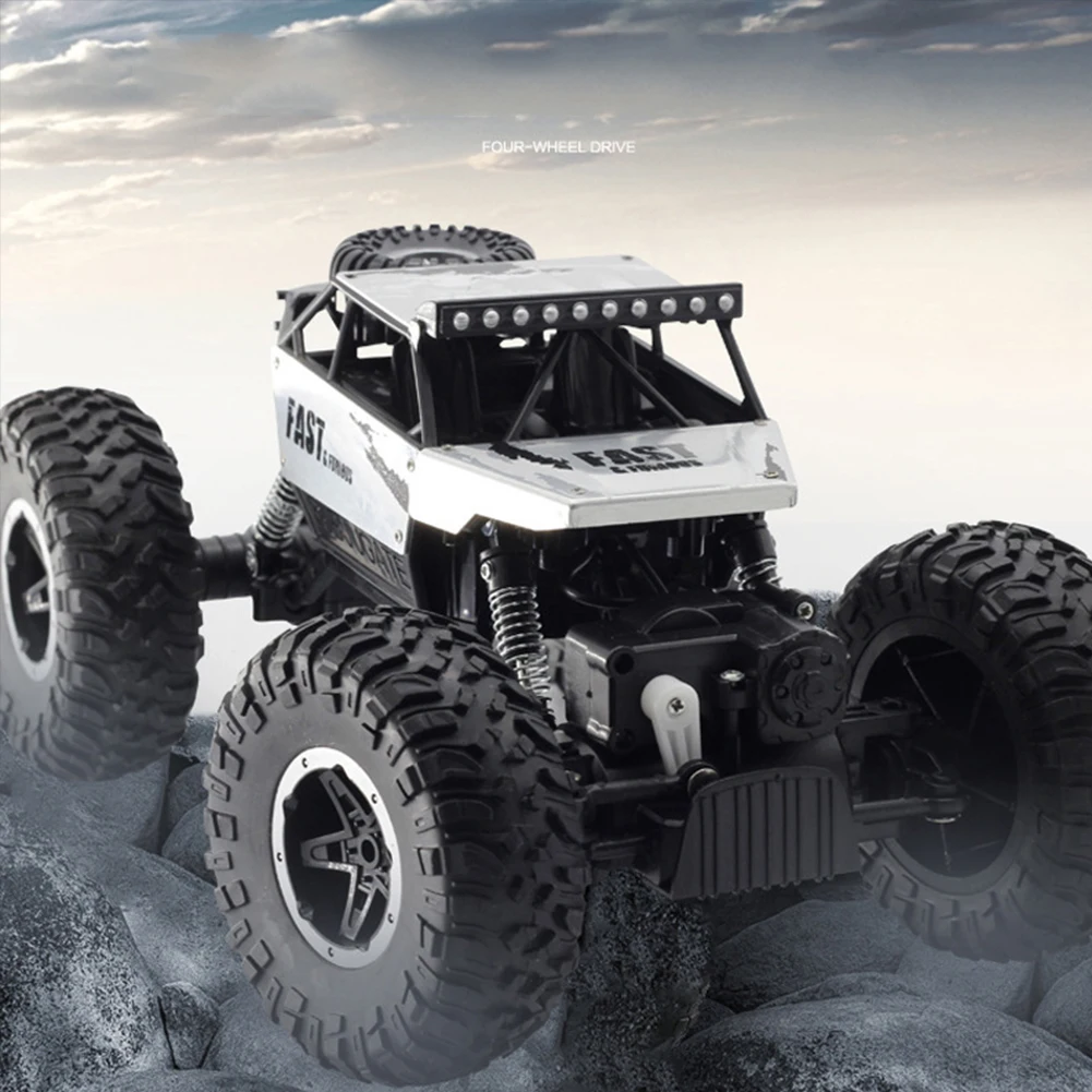 Детский Радиоуправляемый автомобиль, игрушка 4WD 2,4 Ghz, перезаряжаемый Радиоуправляемый гоночный автомобиль, внедорожник, рок-гусеничный автомобиль, детская игрушка, изменение скорости