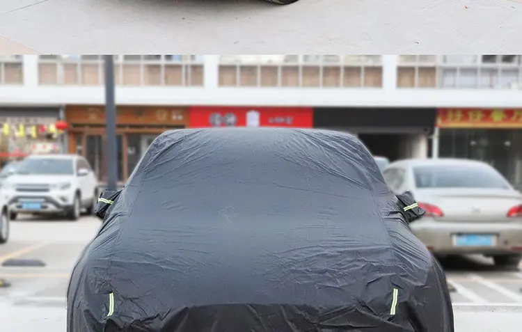 LUCKEASY автомобильный чехол для Tesla модель X/S- ткань Оксфорд водонепроницаемый любую погоду солнце УФ Защита от дождя