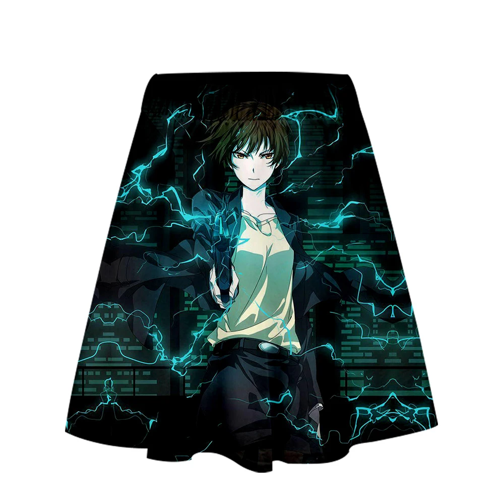 Psycho-Pass юбка Harajuku Повседневная стиль Harajuku поп юбки новые сексуальные Kpops Женские повседневные Psycho-Pass юбки уличная