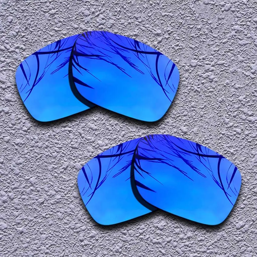 Purple-Purple 2 пары поляризованных сменных линз для солнцезащитных очков Oakley Holbrook-несколько вариантов - Цвет линз: Purple-Purple