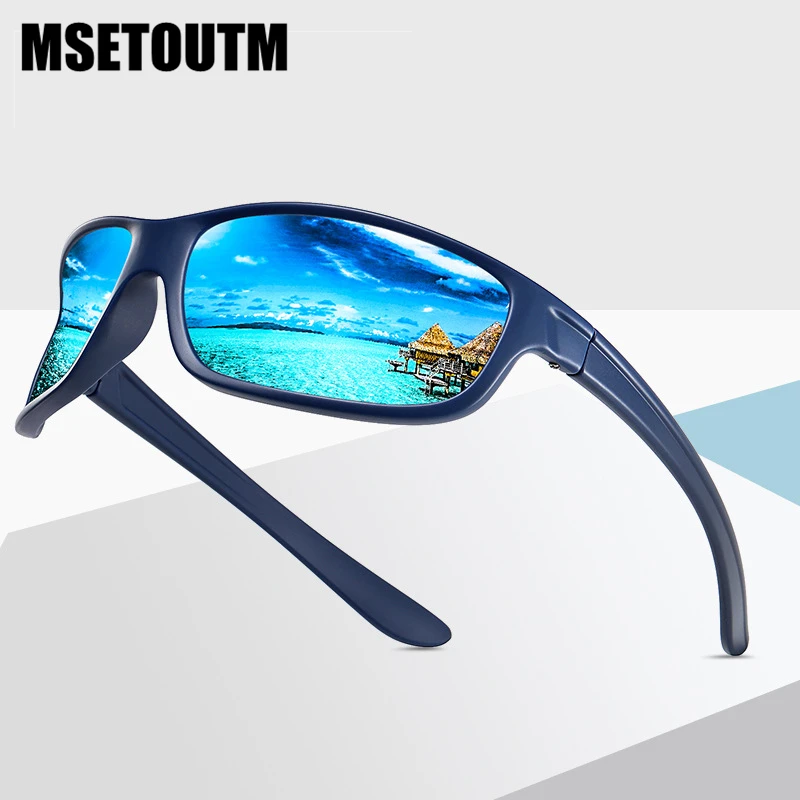 MSETOUTM 2020 поляризованные солнцезащитные очки UV400 e мужские ослепляющие цветные