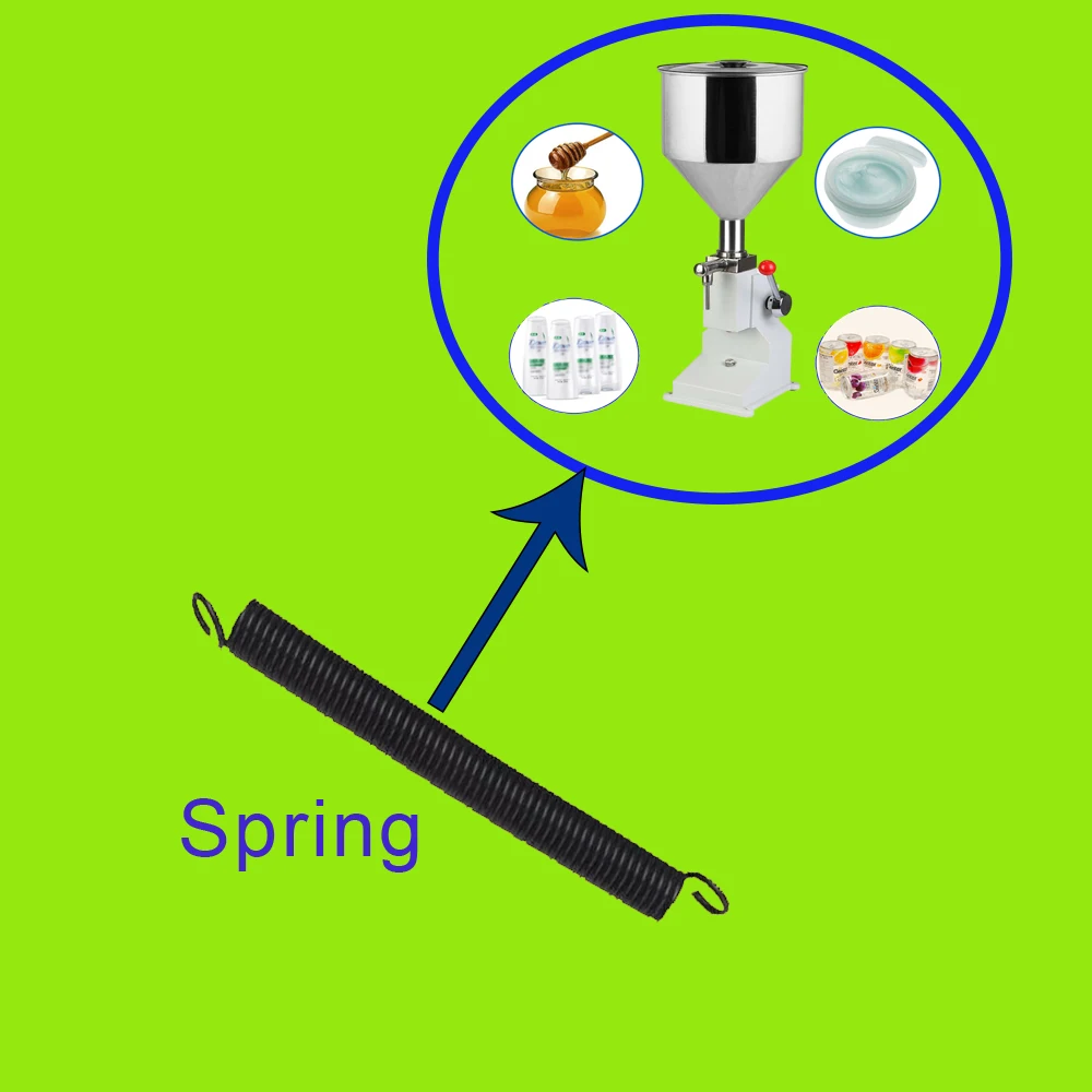 A02/A03 Manual Filling Machine Parts for Spring hole place Parts ...