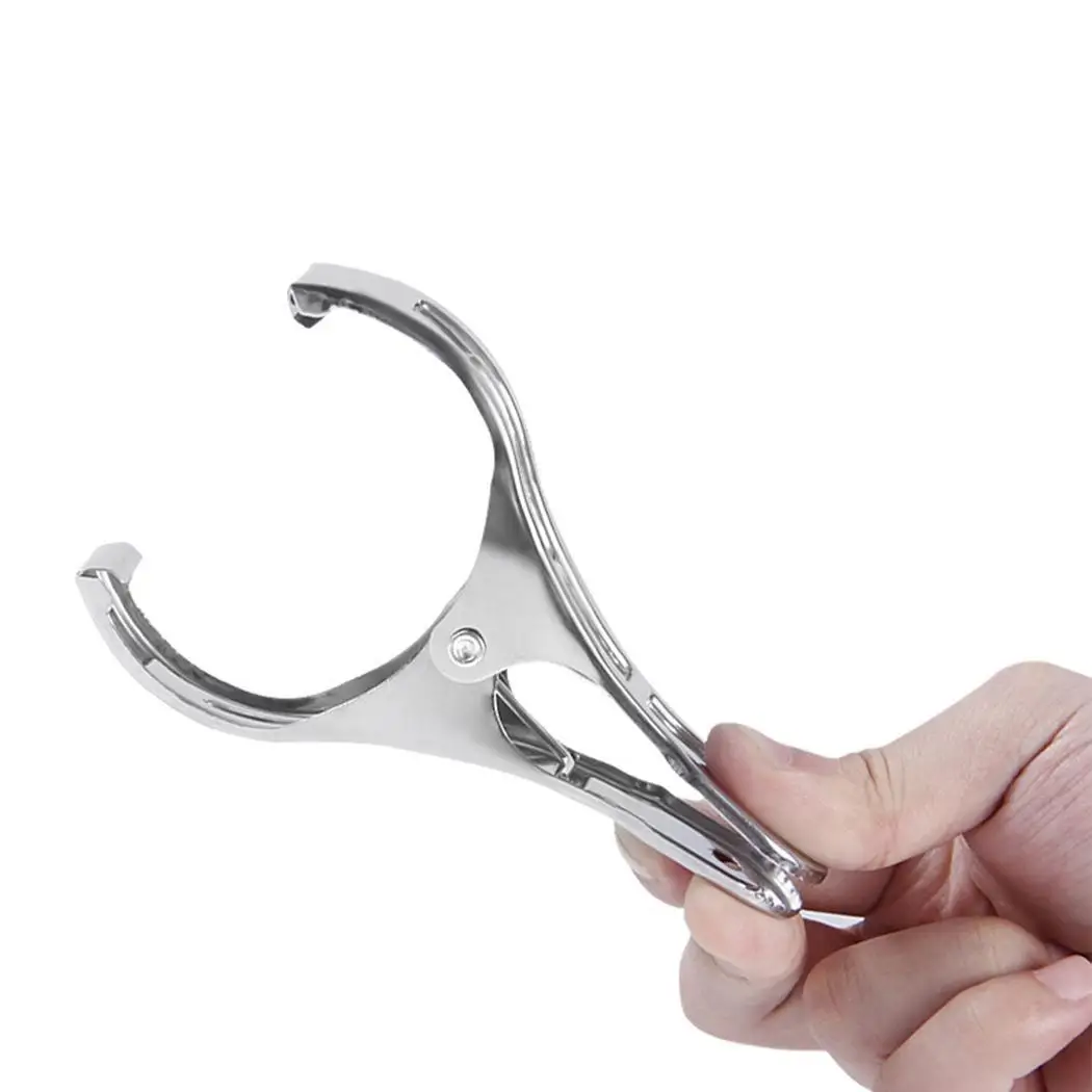 Stainless Steel Clamp Quilt Fixed Clip Home/Hotel Multifunction Silver Windproof Clothespin