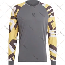 Fifty Men's Off-Road Endurance Jerseys DH Mountain Bike Downhill BMX Quick-Drying Sweatshirt MTB Breathable Quick-Drying T-Shirt