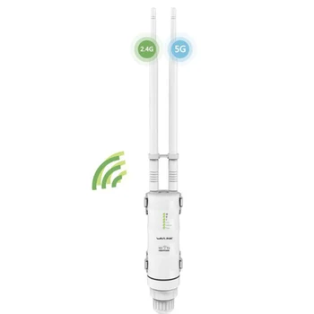

High AC600 High Power Outdoor WIFI Extender AP Repeater WIFI Booster 2.4G+5G Booster Repeater Wi-Fi Reapeter Access Point