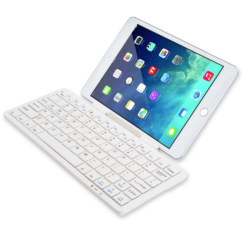 Клавиатура игровая ультра тонкая Bluetooth беспроводная клавиатура для iPad iPhone Android
