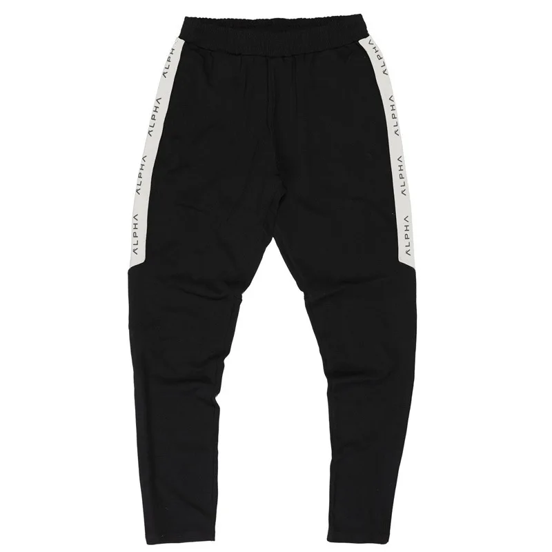 

Muscle Fitness Brothers New Style Men Sports Pure Cotton Elasticity Running Casual Exercise Trousers Cross Border a Generation o