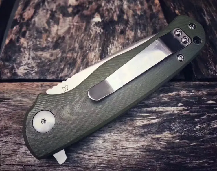 Промо-Акция! Складной нож D2 лезвие боевой карманный нож Открытый Кемпинг EDC инструменты для выживания G10 охотничьи военные ножи OEM