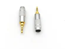 200pcs 2 5mm stereo Repair Headphone Jack Plug Cable Audio Solder connectors New