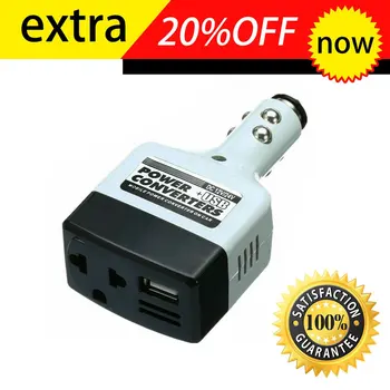 

2019 New 12V/24V Car Mobile Power Inverter Adapter Auto Car Power Converter Charger Used for All Mobile Phone