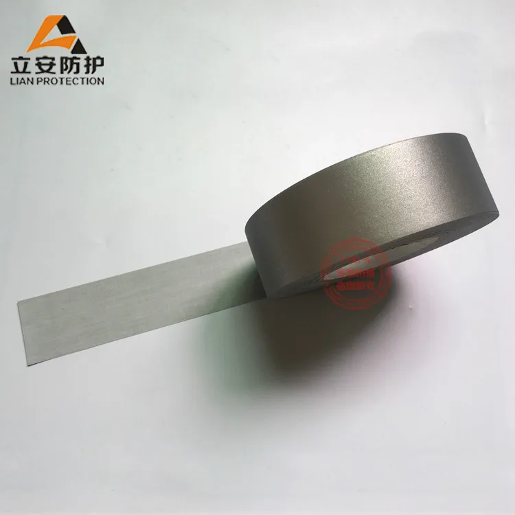 

Li 'An Bright Silver TC Reflective Fabric Silver-Gray Reflective Tape Work Clothes Reflective Cloth-Cutting