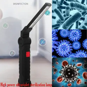 

10W LED UV Portable Sterilize UV-C Light Germicidal UV Lamp Home Handheld Disinfection
