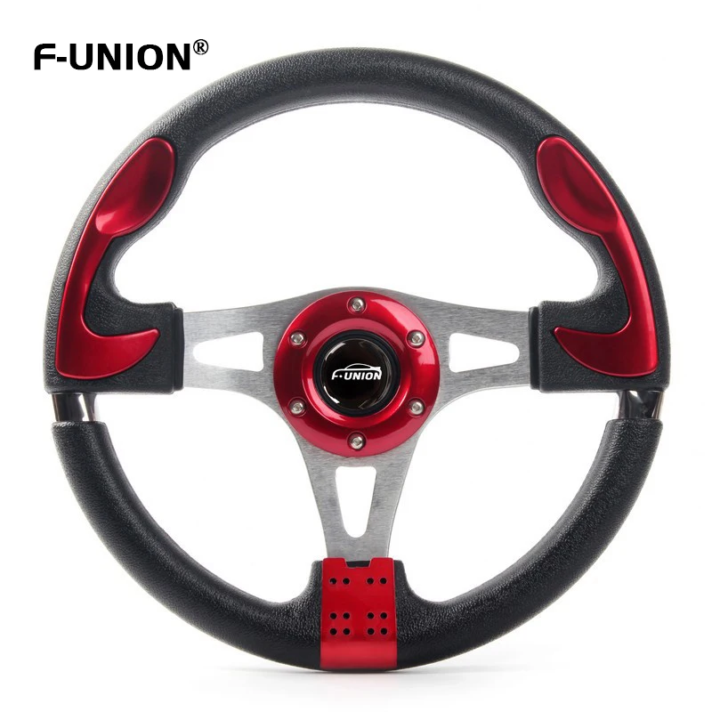 

Car Accessories Sports Steering Wheel Quick Release Modified Steering Wheel 13 Inch 330mm Aluminum Moving Rudder
