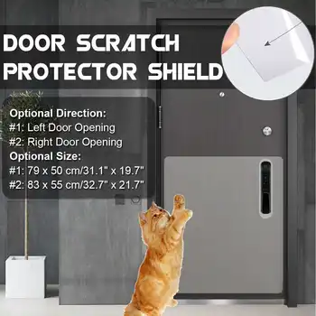 

79x50cm/83x55cm Pet Cat Dog Scratch Guards Cat Couch Protector Guards Film Protector for Door Furniture Sofa Anti-Scratch Pad