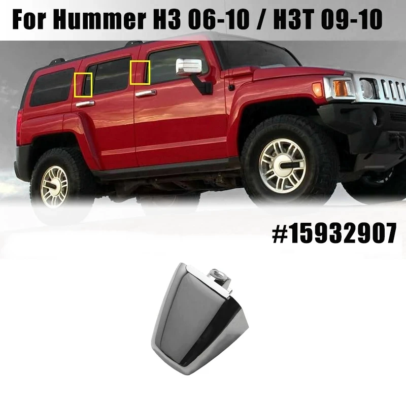 15932907 Car Exterior Front or Rear Door Handles End Cap Cover for Hummer H3 2006 2010 for