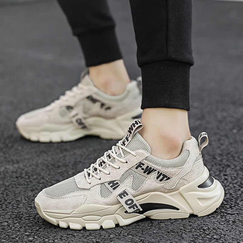 Кроссовки мужские на толстой подошве повседневные брендовые люксовые