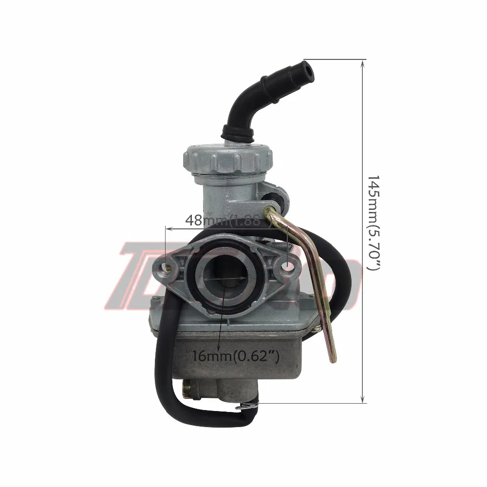TDPRO PZ16 16 мм Карбюратор ПОДХОДИТ для мотоцикла ATV Dirt Pit Bike 50CC 70CC 90CC 110cc Taotao sunl Roketa Kazuma Go Kart Thumpstar