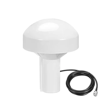 

uxcell 1 Pcs GPS Boat Antenna Compatible with Beidou 30dB TNC Male External Navigation Receiver 3 Meter Wire