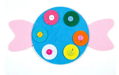 Сделай Сам обучающий развивающий Творческий развивающий ручной работы мультяшная цветная форма ручная сумка художественные игрушки для детей подарок для детей - Color: Art Craft Toys