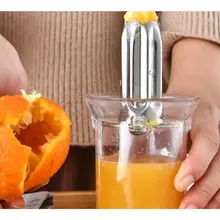 Нержавеющая сталь для дома мини ручная соковыжималка портативная соковыжималка для фруктов Camp товары для дома, кухни экологическая соковыжималка