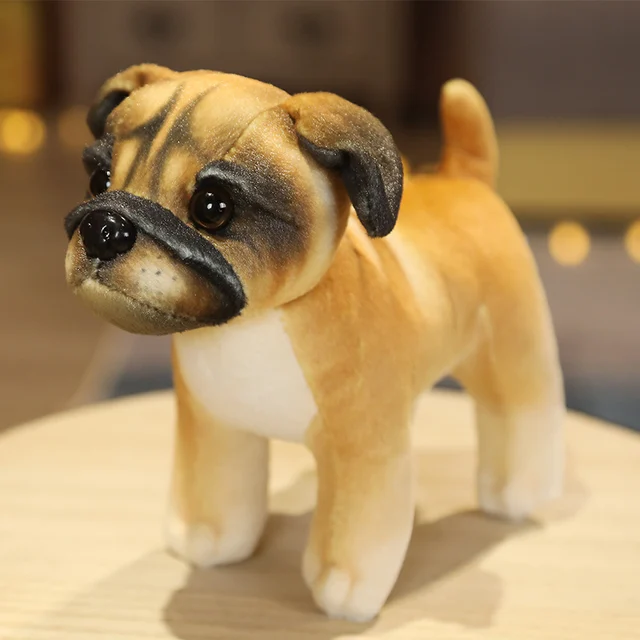 New Simulation Shiba Inu Cute Husky Dog Plush Toy Stuffed Akita Dog Lifelike Pug Puppy Toys Home Decor Kids Birthday picture