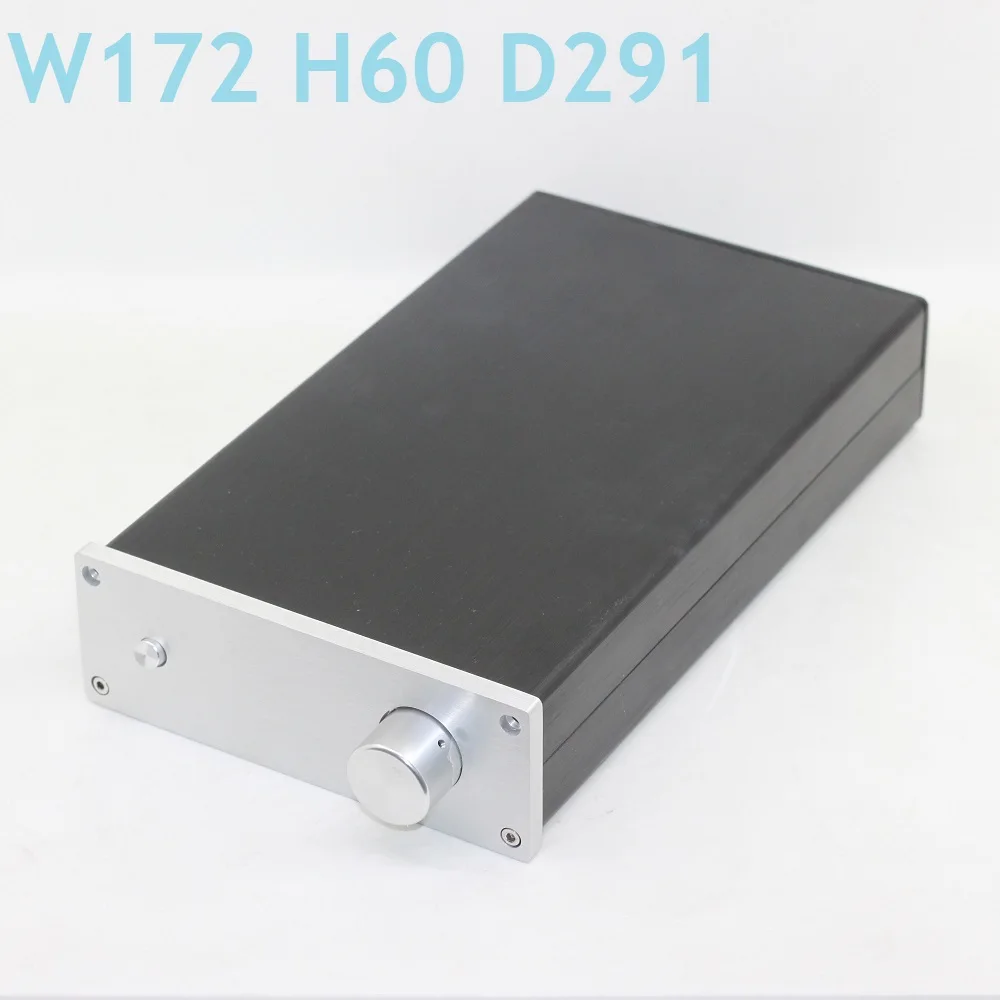 

Soft Control DIY DAC Decoder Enclosure Power Amplifier Housing Aluminum Hedphone Amp Konb Hi-End Rear Class A Box W172 H60 D291