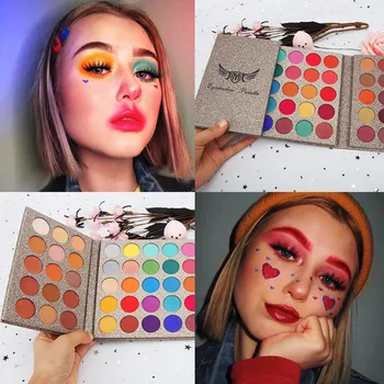 

65 Colors Eye Shadow Palette Make Up Pallets Eyeshadow Cosmetic High Pigment Glitter Matte Palette