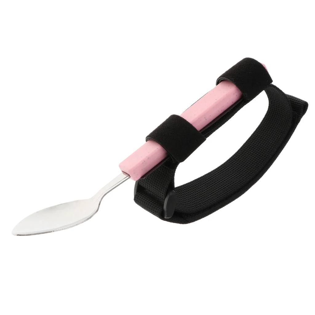 

Adaptive Utensil Eating Aids Spoon for Hand Tremors Arthritis Elderly Finger Trembling Grip Loss Elderly Children Hand Injuries