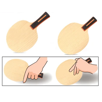 

Short Handle Table Tennis Racket Penhold CS Long Handle FL Ping Pong Bat