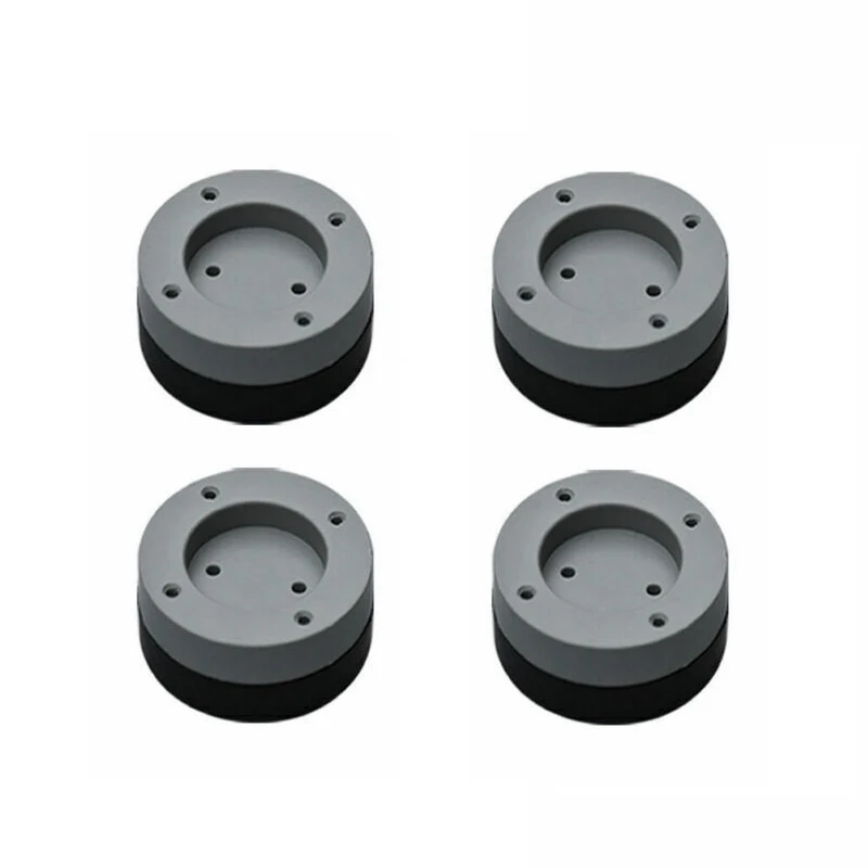 4Pcs Anti Vibration Feet Pads Washing Machine Rubber Mat Anti-Vibration Pad Dryer Universal Fixed Non-Slip Pad afbeelding