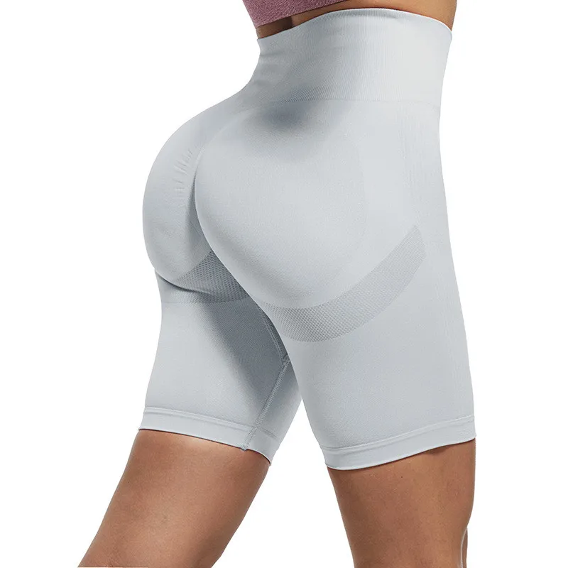 High Waist Sport Shorts Women Seamless Quick Dry Fitness Hip Push Up Shorts Running Tummy Control Workout Gym Shorts Sportwear lululemon shorts Shorts