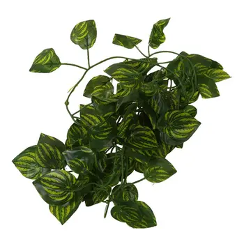 New Garden Home Decor Fake Plant Green Ivy Leaves Vine Foliage Artificial Flower