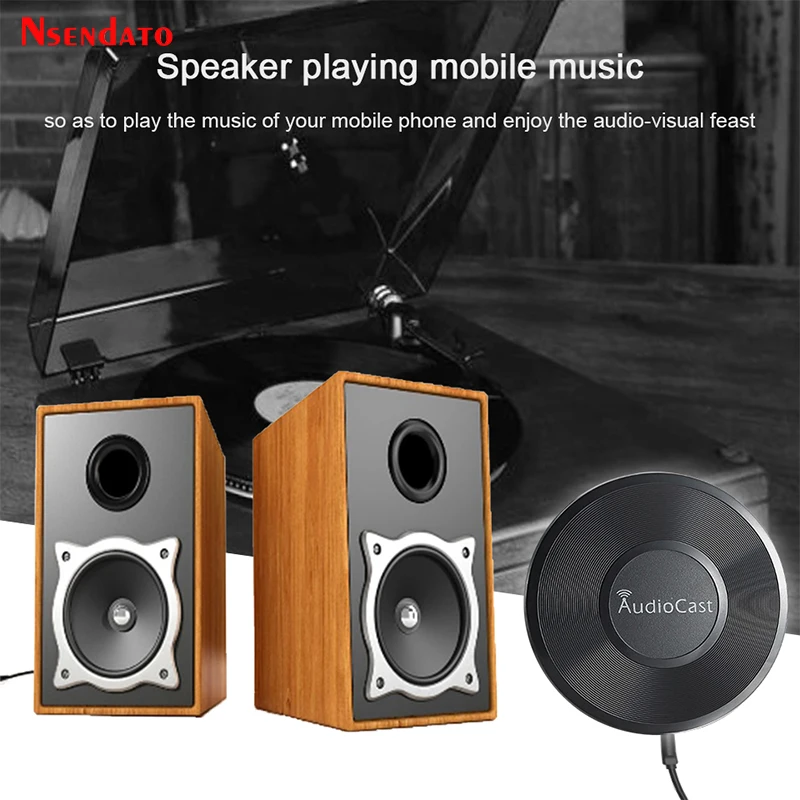 Audiocast M5 for DLNA Airplay Adapter Wireless Wifi Music Audio Streamer Receiver Audio Music Speaker For Spotify Room Streams