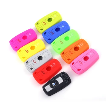 

RYHX New Design Automobile Accessories Car Interior Decoration Silicone Car Key Protective Cover Durable Silicone Car Key Case