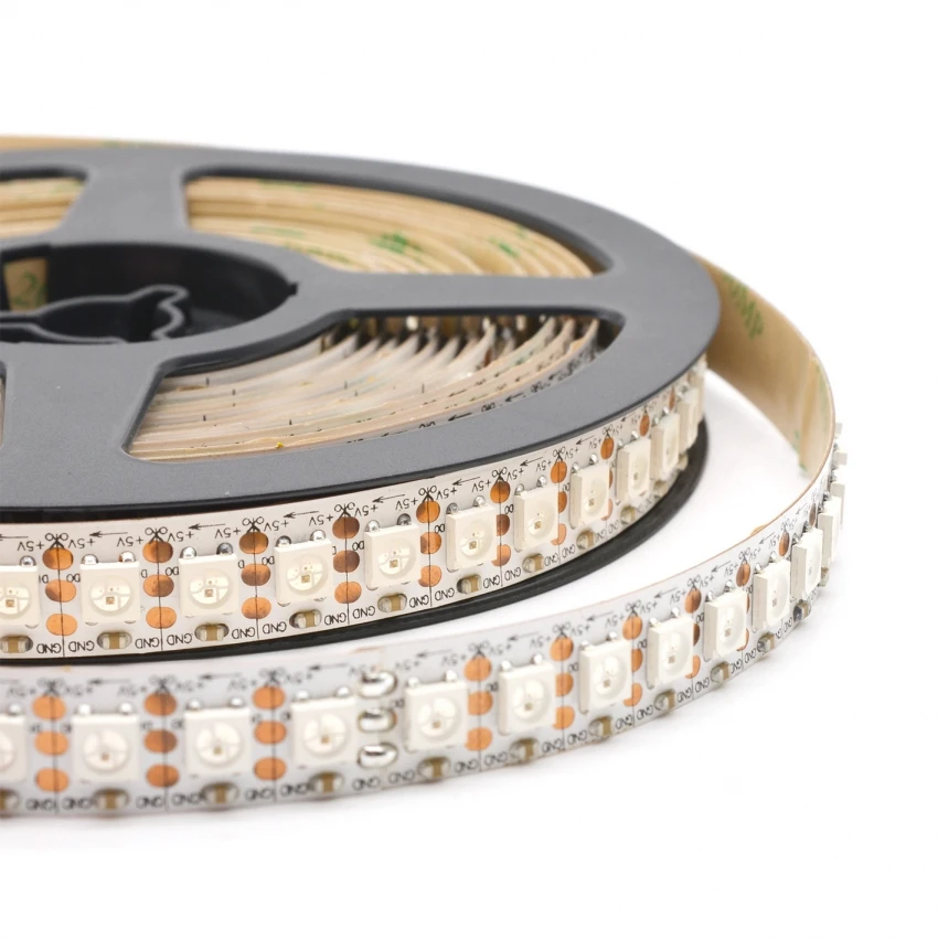 

High quality SK6812 LED Strip 144led/m 5050 RGB Symphony IP20 DC5V 6812 individual addressable Full color LED Strip White/pcb 5m